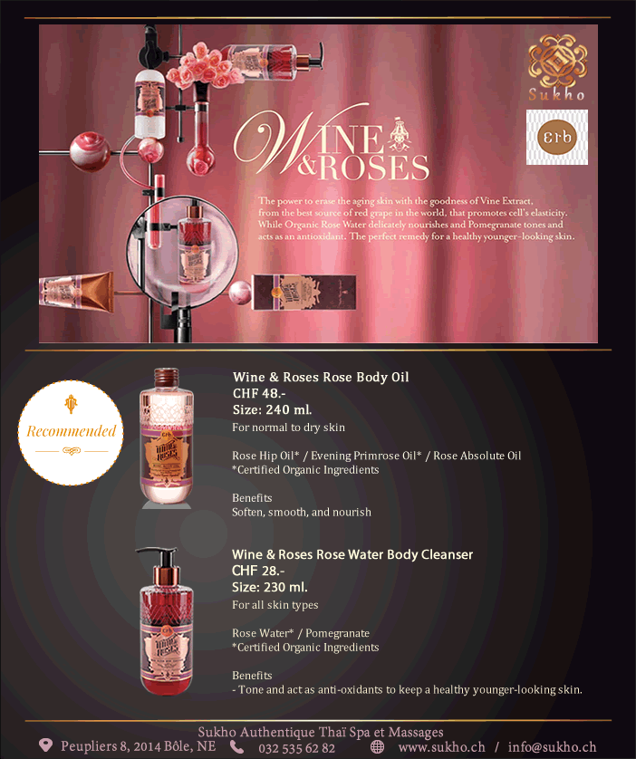 wine and rose Erb